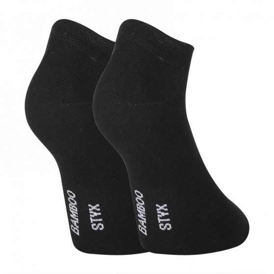 3PACK sokken Styx laag bamboe zwart (3HBN960)