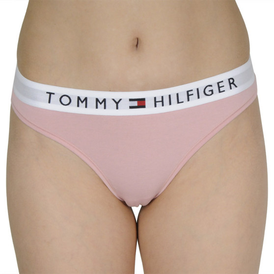 Dames string Tommy Hilfiger roze (UW0UW01555 TMJ)