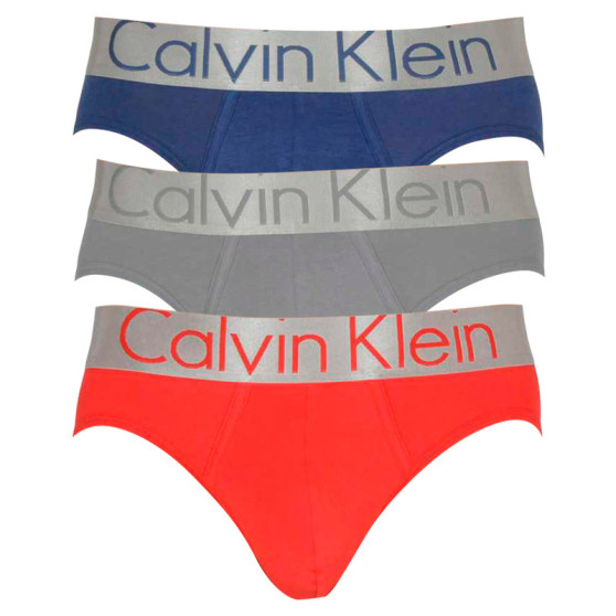 3PACK herenslip Calvin Klein veelkleurig (NB2452A-KHX)