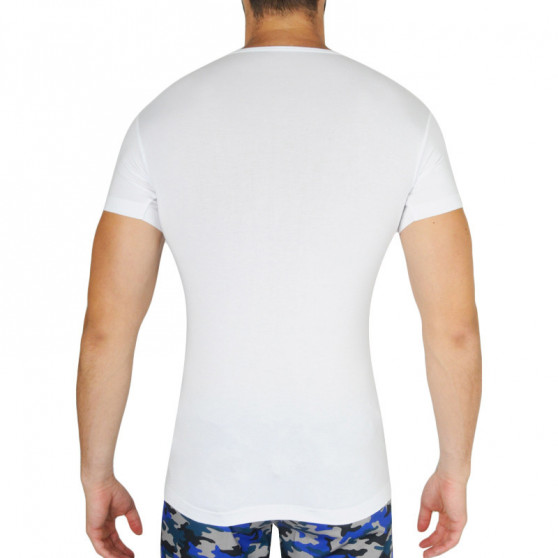Heren-T-shirt Gino bamboe wit (58006)