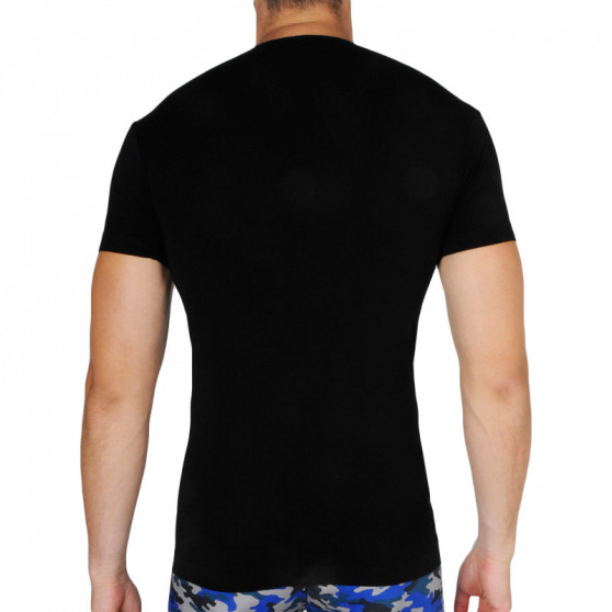 Heren-T-shirt Gino bamboe zwart (58006)