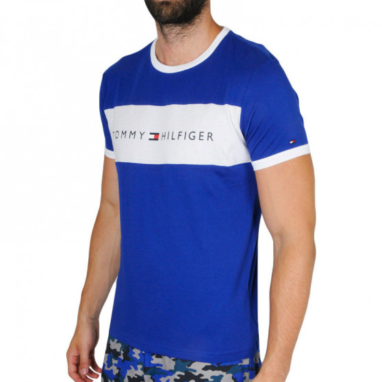 Heren-T-shirt Tommy Hilfiger blauw (UM0UM01170 C86)