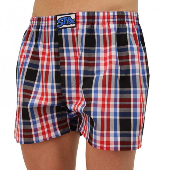 Herenboxershort Styx classic rubber oversized veelkleurig (E837)