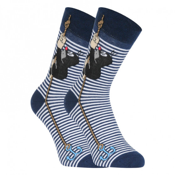 3PACK sokken BOMA blauw (KR 111)