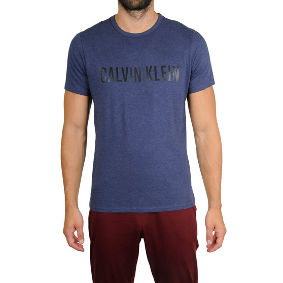 Heren-T-shirt Calvin Klein donkerblauw (NM1959E-DU1)