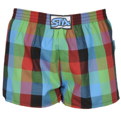 Kindershort Styx klassiek elastisch meerkleurig (J836)