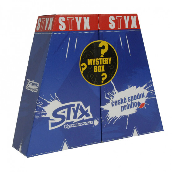 MYSTERY BOX - 5PACK Damesboxershorts  klassiek elastisch meerkleurig Styx