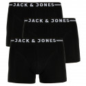 3PACK herenboxershort Jack and Jones zwart (12171944)