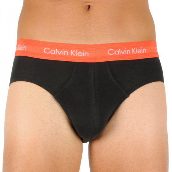 3PACK herenslip Calvin Klein zwart (U2661G-WHD)