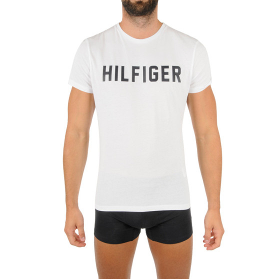Heren-T-shirt Tommy Hilfiger wit (UM0UM02011 YBR)