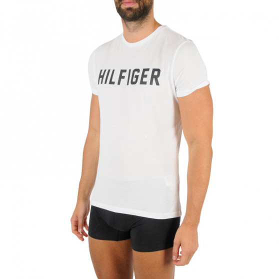 Heren-T-shirt Tommy Hilfiger wit (UM0UM02011 YBR)