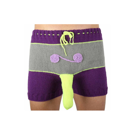 Handgebreide shorts Infantia (PLET290)