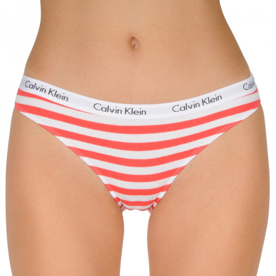 3PACK Dames slip Calvin Klein oversized multicolour (QD3801E-W5N)