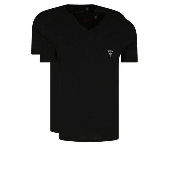 2PACK heren t-shirt Guess zwart (U97G03JR003-A996)