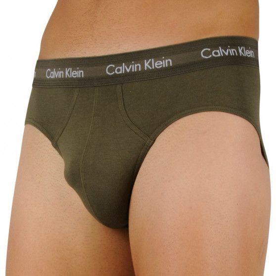 3PACK herenslip Calvin Klein veelkleurig (U2661G-WHF)
