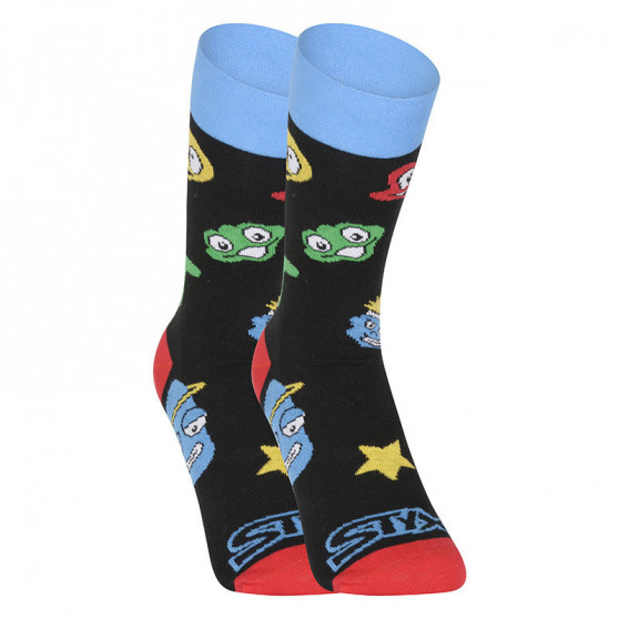 3PACK vrolijke sokken Styx hoog in geschenkverpakking (H10575455)
