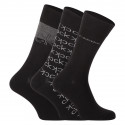 3PACK sokken Calvin Klein zwart (100004543 001)