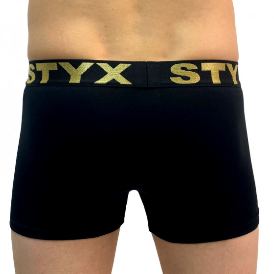 Herenboxershort Styx / KTV sport rubber zwart - zwart rubber (GTCK960)