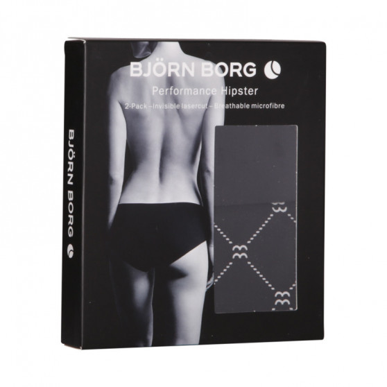 2PACK Dames slip Bjorn Borg zwart (10000208-MP002)