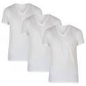 3PACK heren t-shirt Calvin Klein wit (NB4012A-100)
