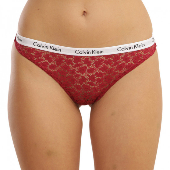 3PACK Dames Braziliaanse slip Calvin Klein veelkleurig (QD3925E-W5G)