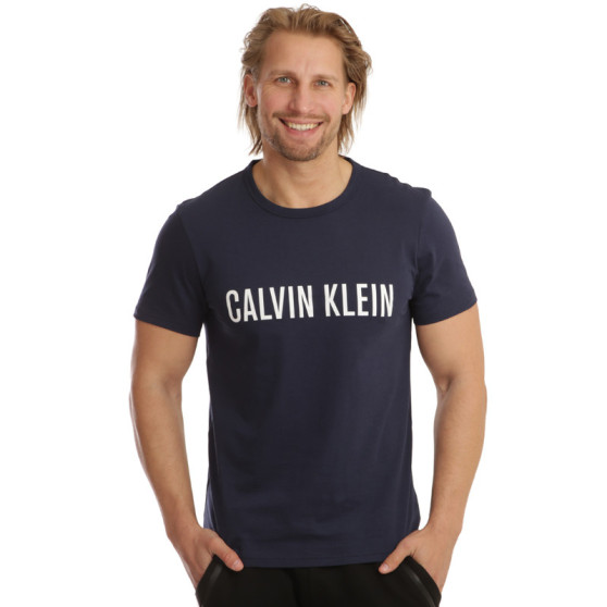 Heren-T-shirt Calvin Klein donkerblauw (NM1959E-8SB)