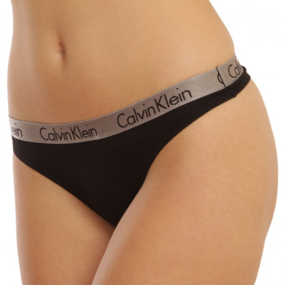 3PACK dames string Calvin Klein veelkleurig (QD3560E-W4Y)