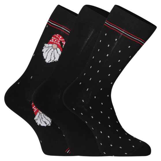 3PACK sokken Cornette zwart (A47)