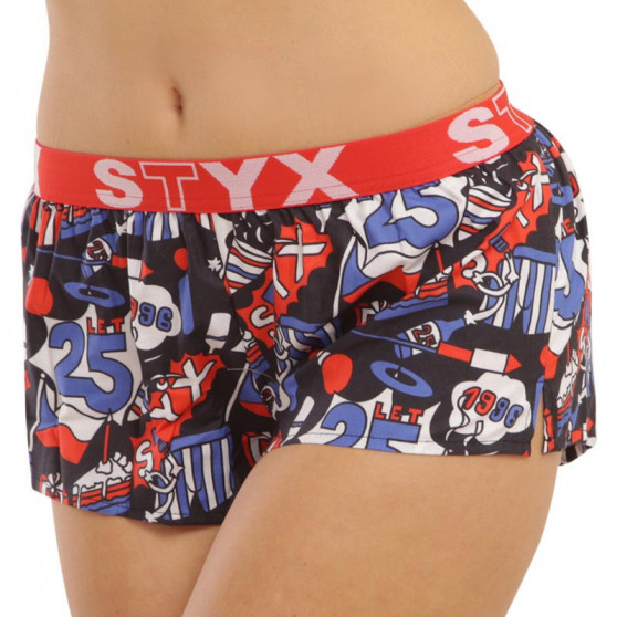 Vrouwen shorts Styx kunst sport rubber 25 jaar (T1454)