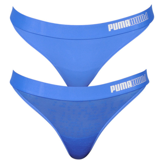 2PACK dames string Puma blauw (701202507 003)