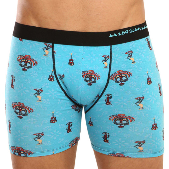 Herenboxershort 69SLAM fit bamboo day of the dead (MPBDOF-BB)