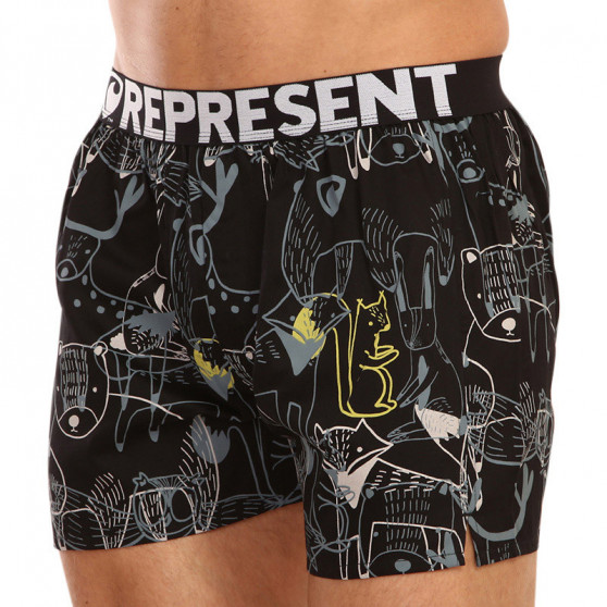 Herenboxershort Represent exclusief Mike gele eekhoorn