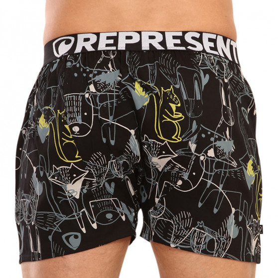 Herenboxershort Represent exclusief Mike gele eekhoorn