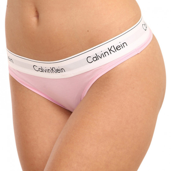Dames string Calvin Klein roze (F3786E-TOE)