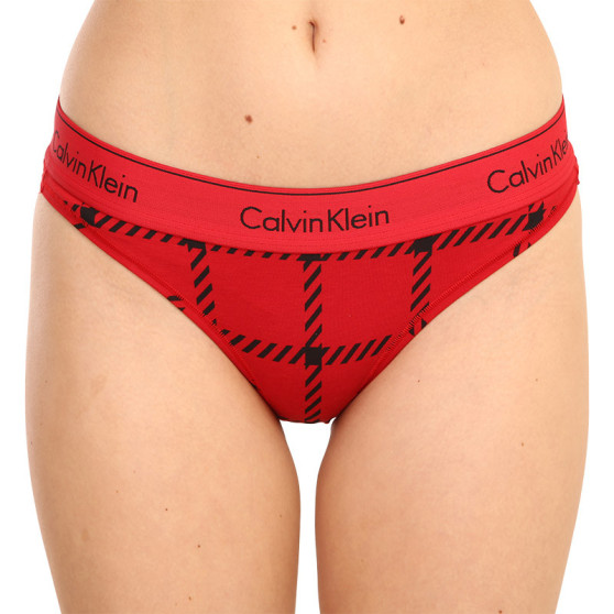 Dames slip Calvin Klein rood (QF6862E-VGM)