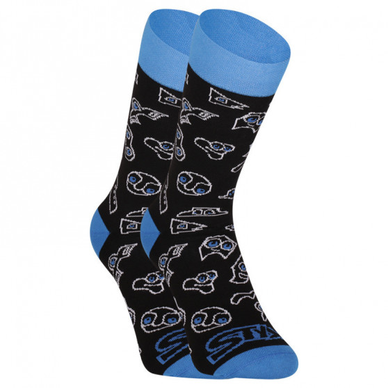3PACK vrolijke sokken Styx hoog in geschenkverpakking (H12555657)