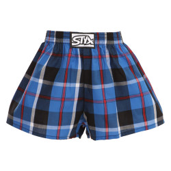 Kindershort Styx klassiek elastisch meerkleurig (J920)