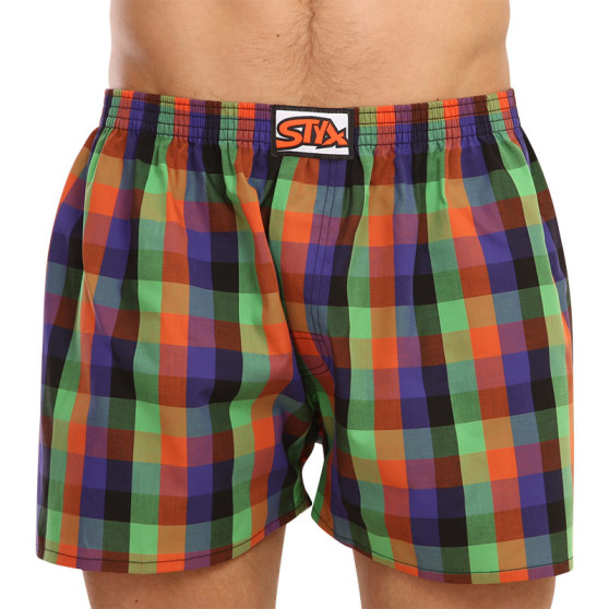 Herenboxershort Styx klassiek elastisch meerkleurig (A912)