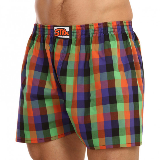 Herenboxershort Styx klassiek elastisch meerkleurig (A912)