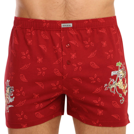 Herenboxershort Andrie rood (PS 5543 A)