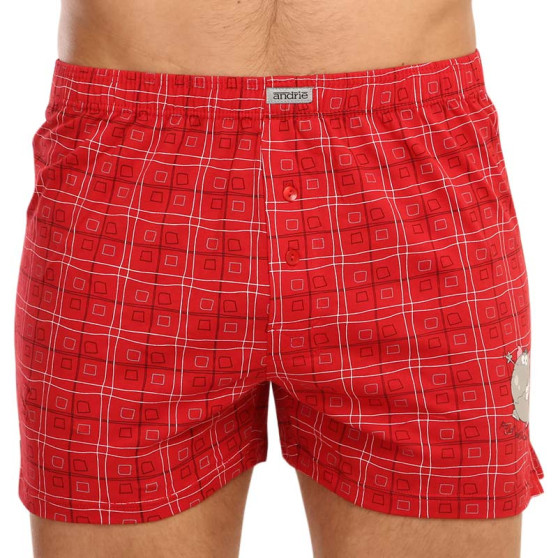 Herenboxershorts Andrie rood (PS 5602 A)