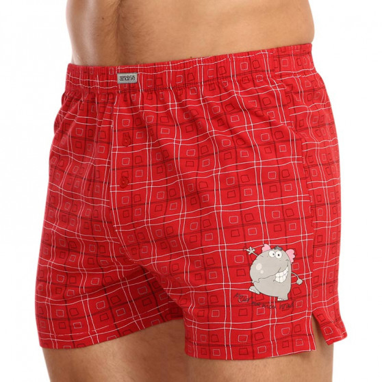 Herenboxershort Andrie rood (PS 5602 A)