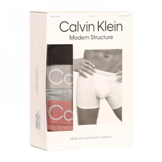 3PACK herenboxershort Calvin Klein veelkleurig (NB2971A-1RM)