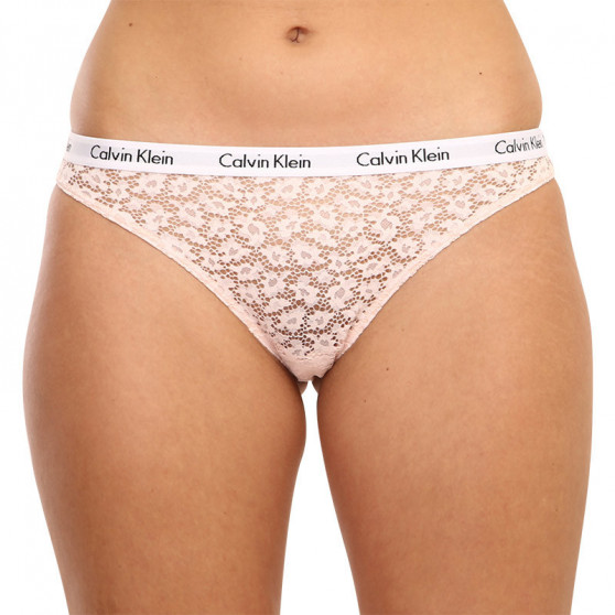 3PACK Dames Braziliaanse slip Calvin Klein veelkleurig (QD3925E-24X)