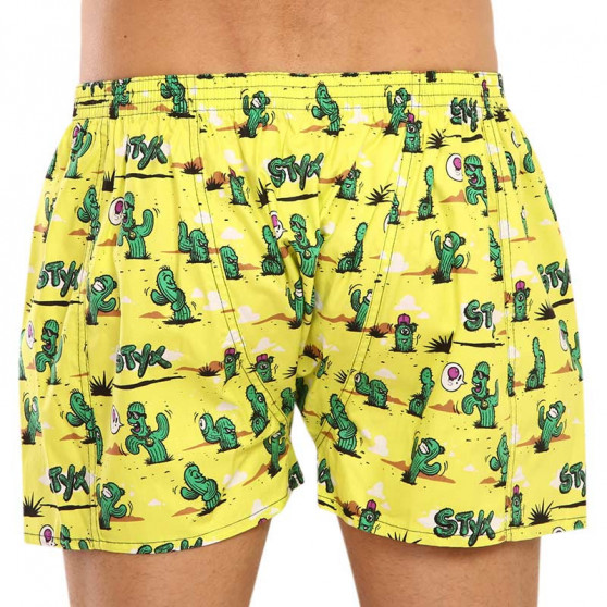 Herenboxershort Styx art classic rubber cactus (A1351)