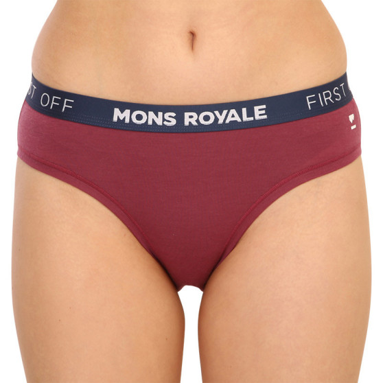 Dames slip Mons Royale merino paars (100044-1169-384)