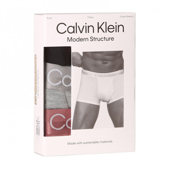 3PACK herenboxershort Calvin Klein veelkleurig (NB2970A-1RM)
