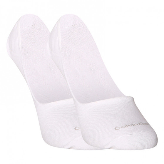 2PACK sokken Calvin Klein extra laag wit (701218708 002)