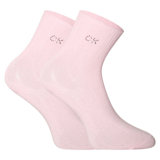 Damessokken Calvin Klein roze (701218781 003)
