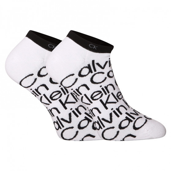 2PACK sokken Calvin Klein laag wit (701218714 002)